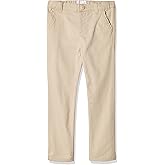 The Children's Place girls Uniform Skinny Chino Pants, Bisquit, 12 Slim US