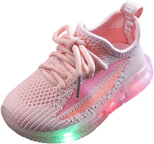 infant flashing trainers