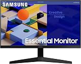 Samsung LS24C310EAUXXU 24" 1080p IPS Gaming Monitor HDMI VGA 75Hz view 1