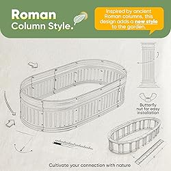 KING BIRD Raised Garden Bed Kit 2025 Upgraded