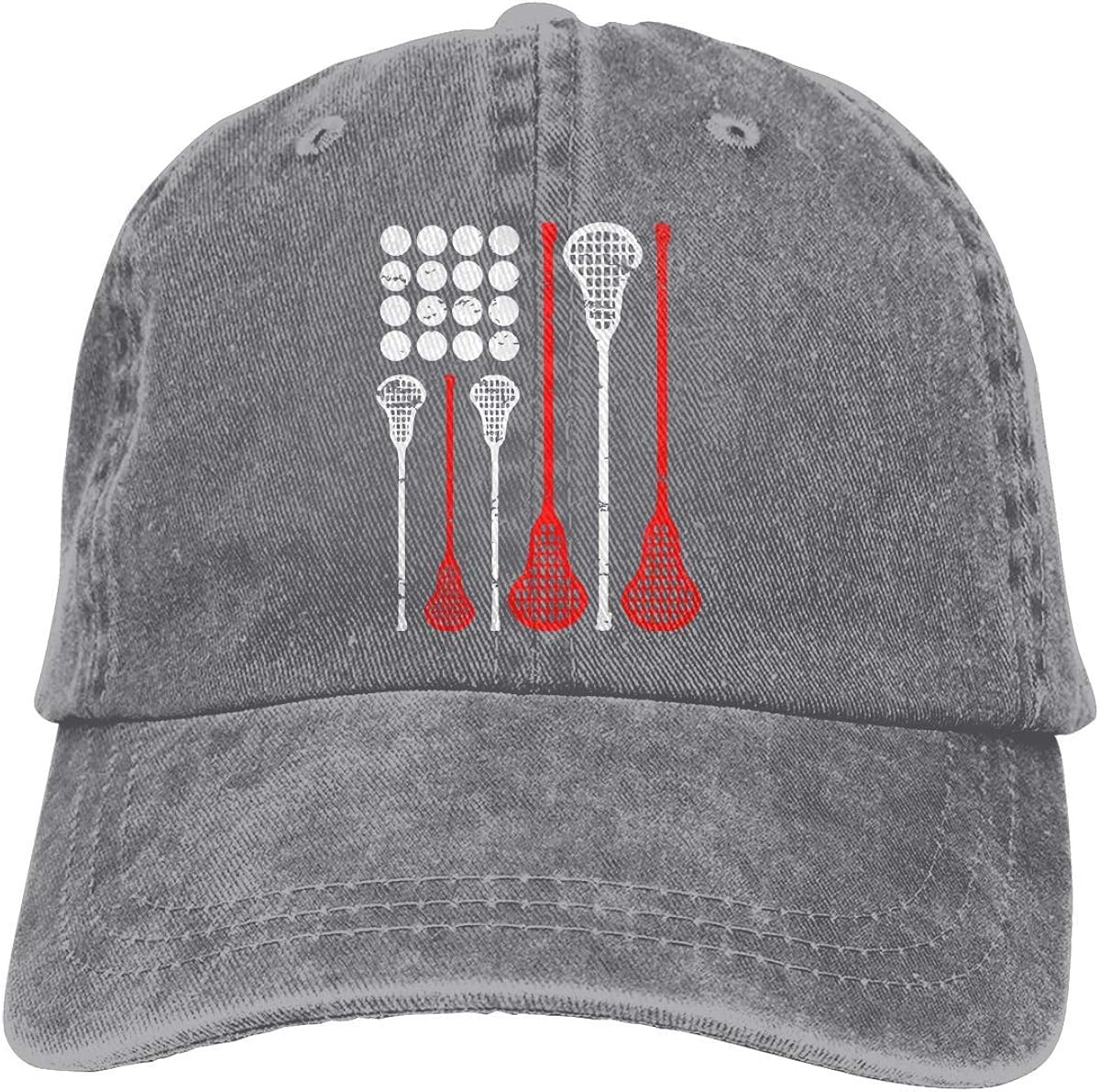 USA Lacrosse American Flag Unisex Trucker Hats Dad Baseball Hats Driver