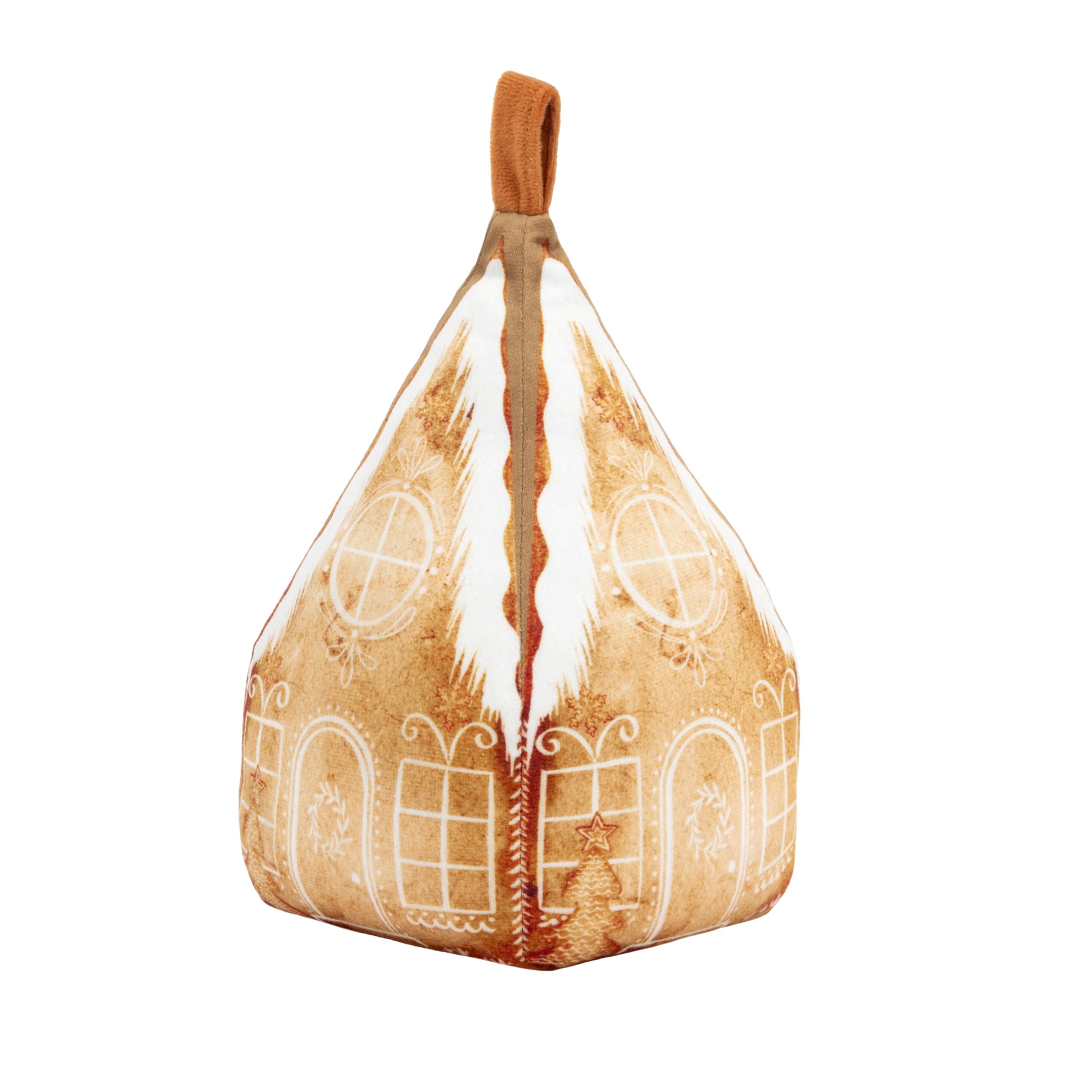 furn. Gretel Festive Velvet Door Stop