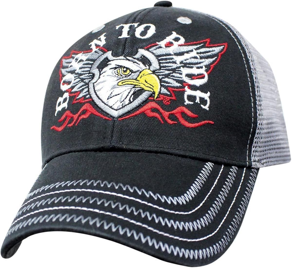 biker ball caps
