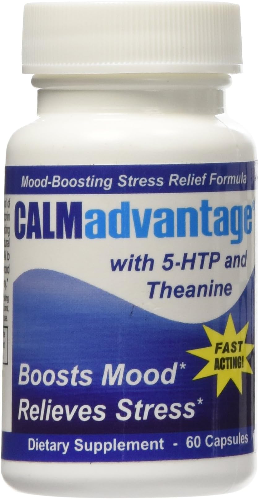 Double Dragon Organics Calm Advantage Capsules, 60 Count