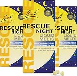 Rescue Brand Rescue Night Liquid Melts 3 Pack 84 Capsules Sleep Aid