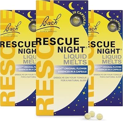 Rescue Brand Rescue Night Liquid Melts 3 Pack 84 Capsules Sleep Aid