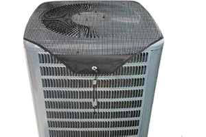 StarJungle Central Air Conditioner Cover for Outside Units Durable AC Cover for Outside Unit, Leaf Guard Mesh Air Conditioner