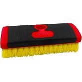 ALLWAY SBR6 Heavy-Duty Scrub Brush with Pole Socket | Threaded Pole Socket, Rugged Bristles