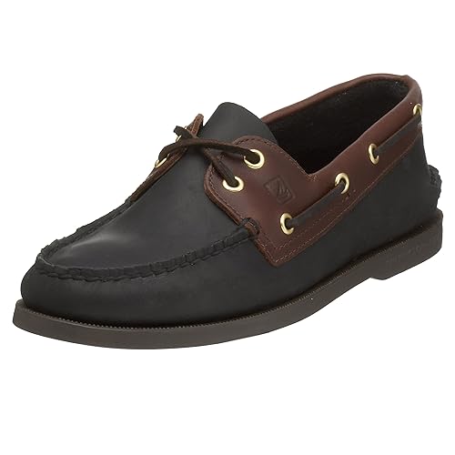 sperry top sider mens black