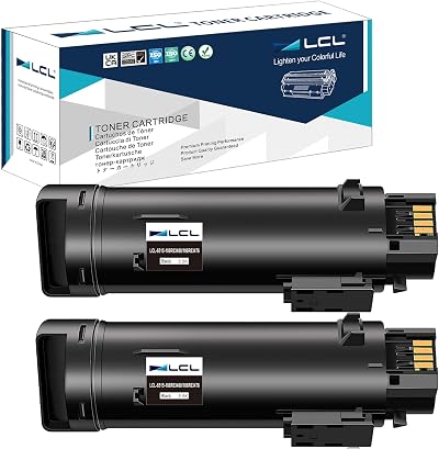 LCL 2PK Black Toner 106R03480 106R03476 for Xerox 6515 6510 6515DN 5500 Pages