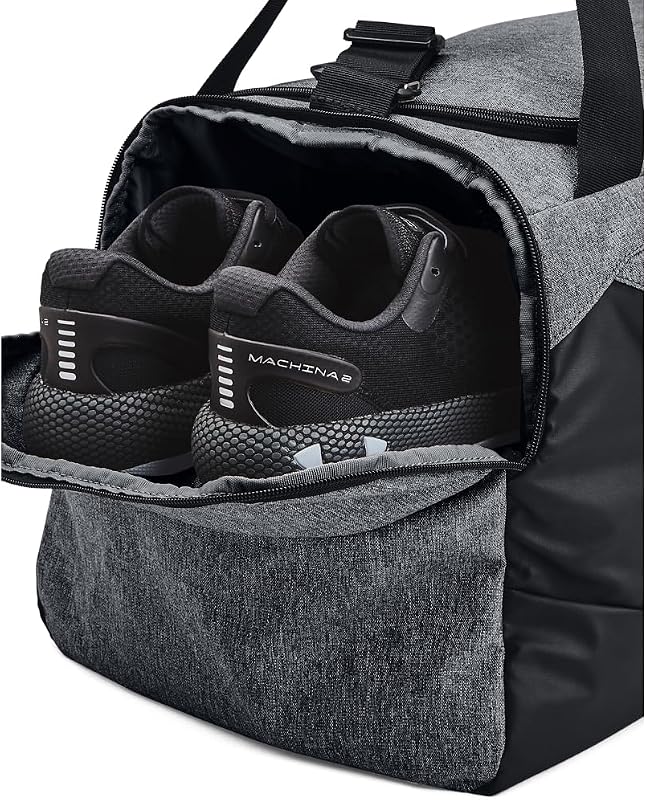 Unisex Undeniable 5.0 Medium Duffle Bag - Pitch Gray Medium Heather / Black / Black - OSFM