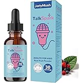 JerlyMush Liquid Zeolite for Kids - 3-in-1 Formula Drops, Vitamin D & B12, Gentle Daily Support, Natural Mixed Berry Flavor 30mL/1 Fl Oz, Sugar-Free, Gluten-Free