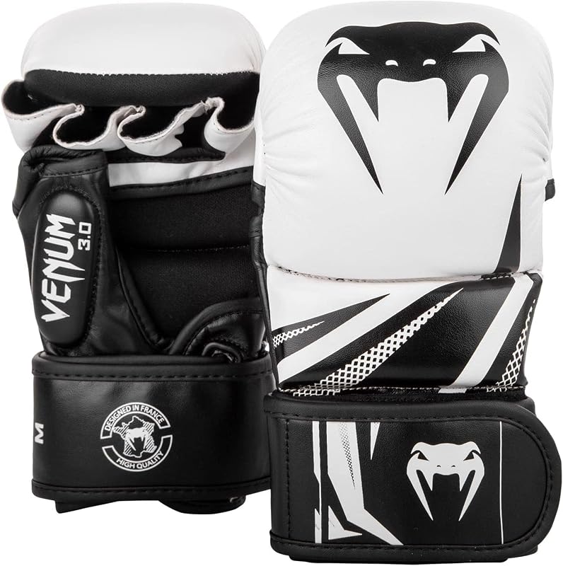 Challenger 3.0 MMA Sparring-Handschuhe - Weiß-Schwarz - M