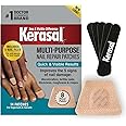 Kerasal Multi-Purpose Nail Repair Patches 14ct and Pack of 5 Files