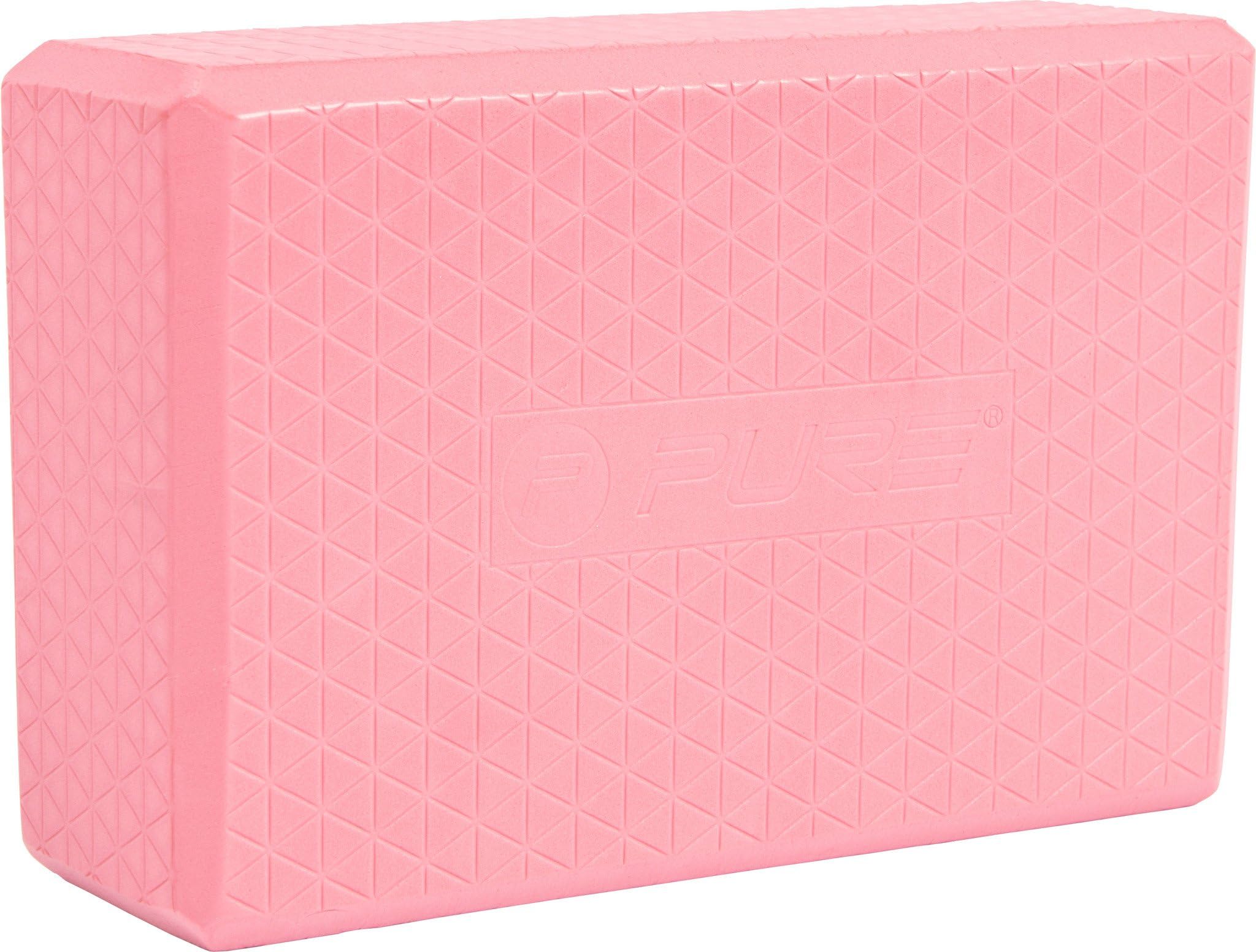 Pure2Improve Professional Pink Yoga Block