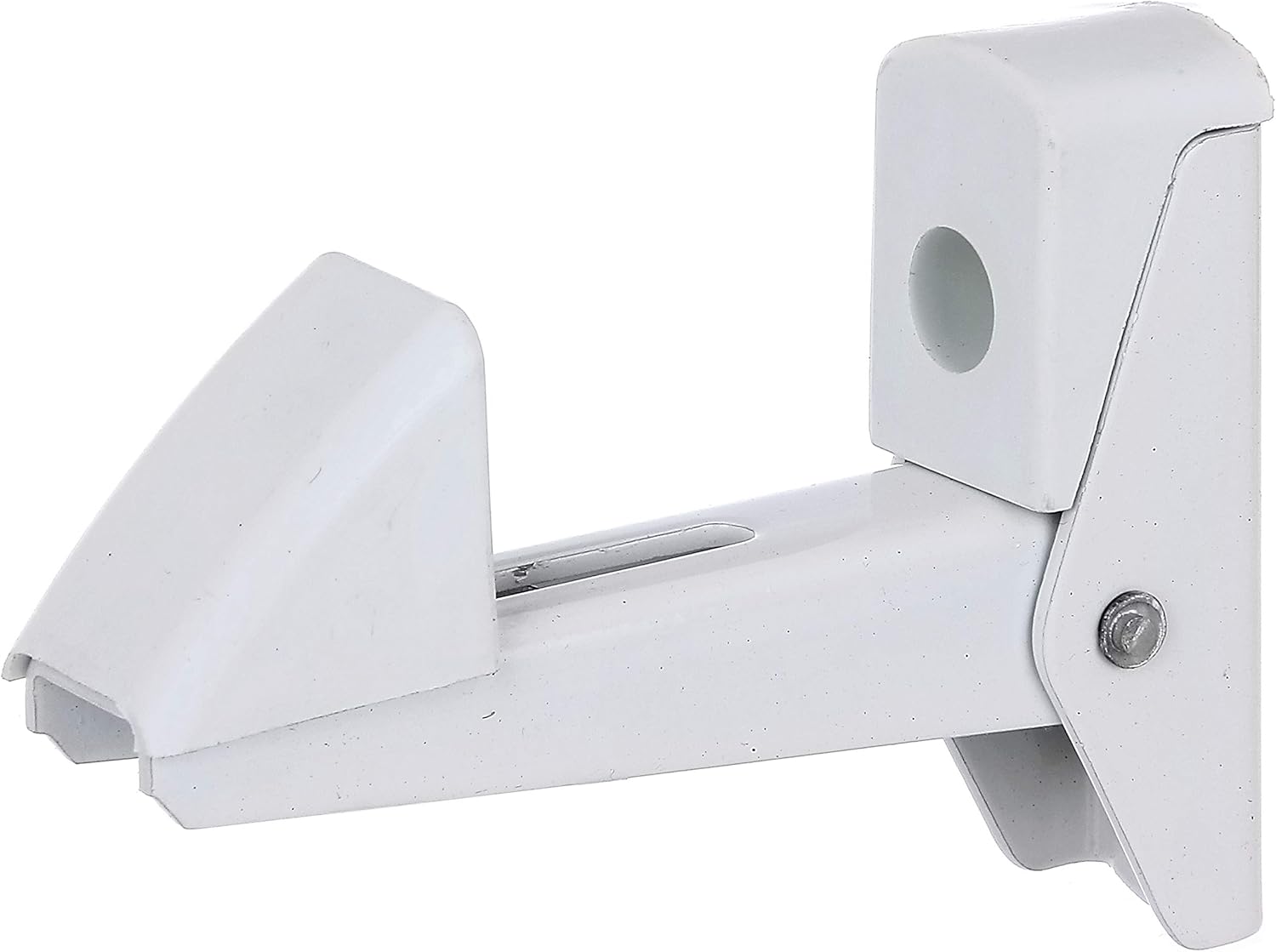 Gah-Alberts 307769 Door and Gate Stopper Self-Closing 20-50 mm Aluminium White