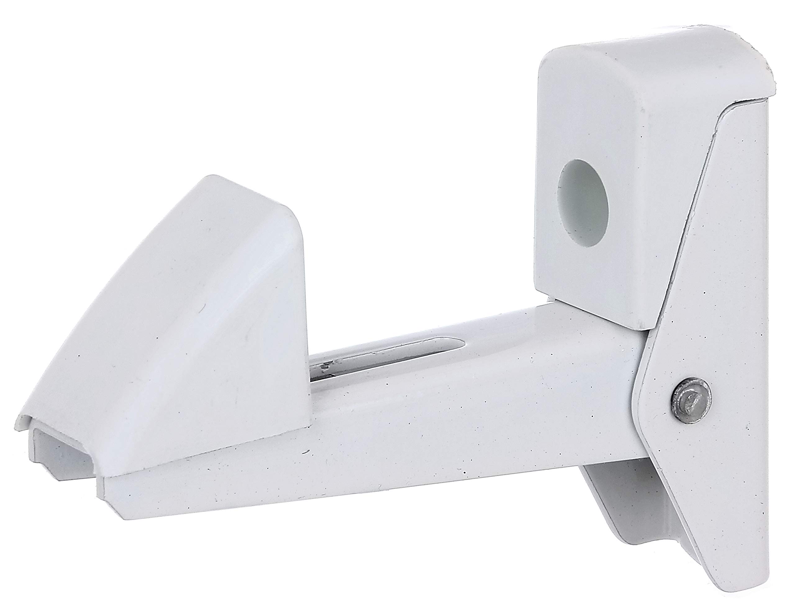 Gah-Alberts 307769 Door and Gate Stopper Self-Closing 20-50 mm Aluminium White