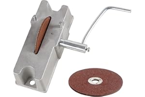 YESHMA Manual Engine Piston Ring Filer Tool Grinder with 120 Grit Kit Grinding Wheel