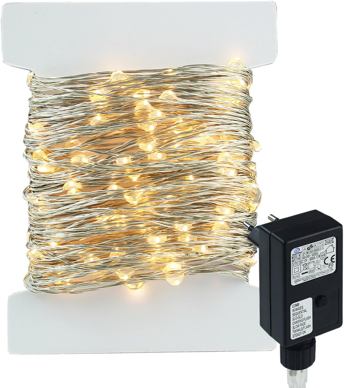 VIKY Catena Luminosa LED A Forma Di Coniglio Per Pasqua Con Timer Integrato