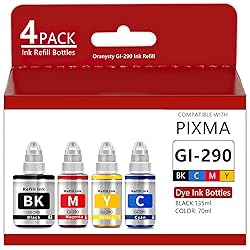 Compatible GI290 Refill Ink Bottles Replacement for