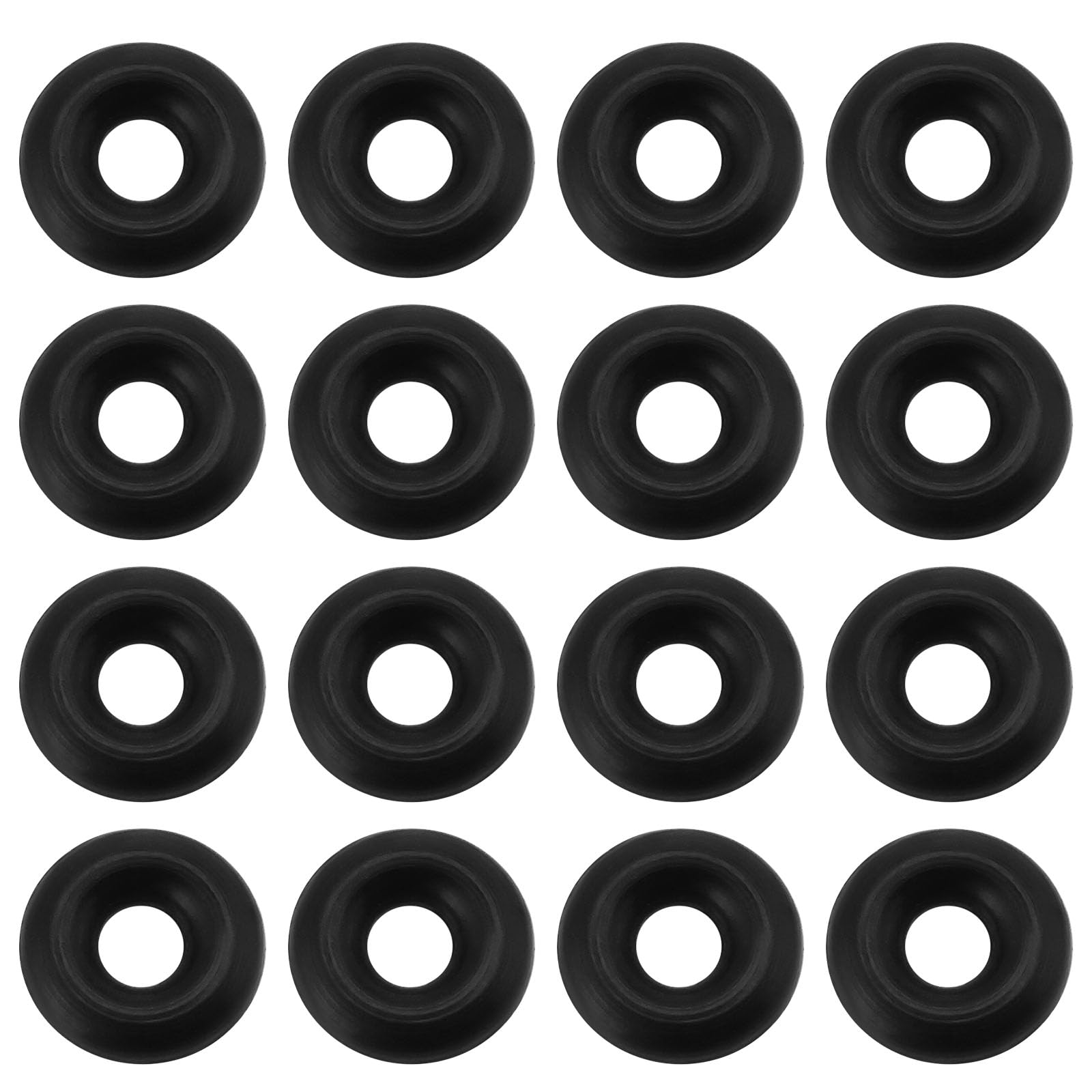 ECSiNG 250Pcs Nitrile Rubber O-Rings 3mm OD 1mm ID 1mm Width Width Metric Sealing Washer Round O-Ring Gasket O Rings Seal Grommets Black