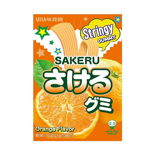 UHA MIKAKUTO SAKERU GUMMY CANDY