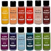 Speedball Underglaze Sampler Pack, (12) 2-Ounce, 2020 Color Glaze Assortment for Pottery &amp; Ceramics