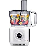Magiccos Food Processor, 14 Cup Digital Food Chopper, With 7 Chopping Kneading Shredding Slicing and Mashing Blades,7 Variabl