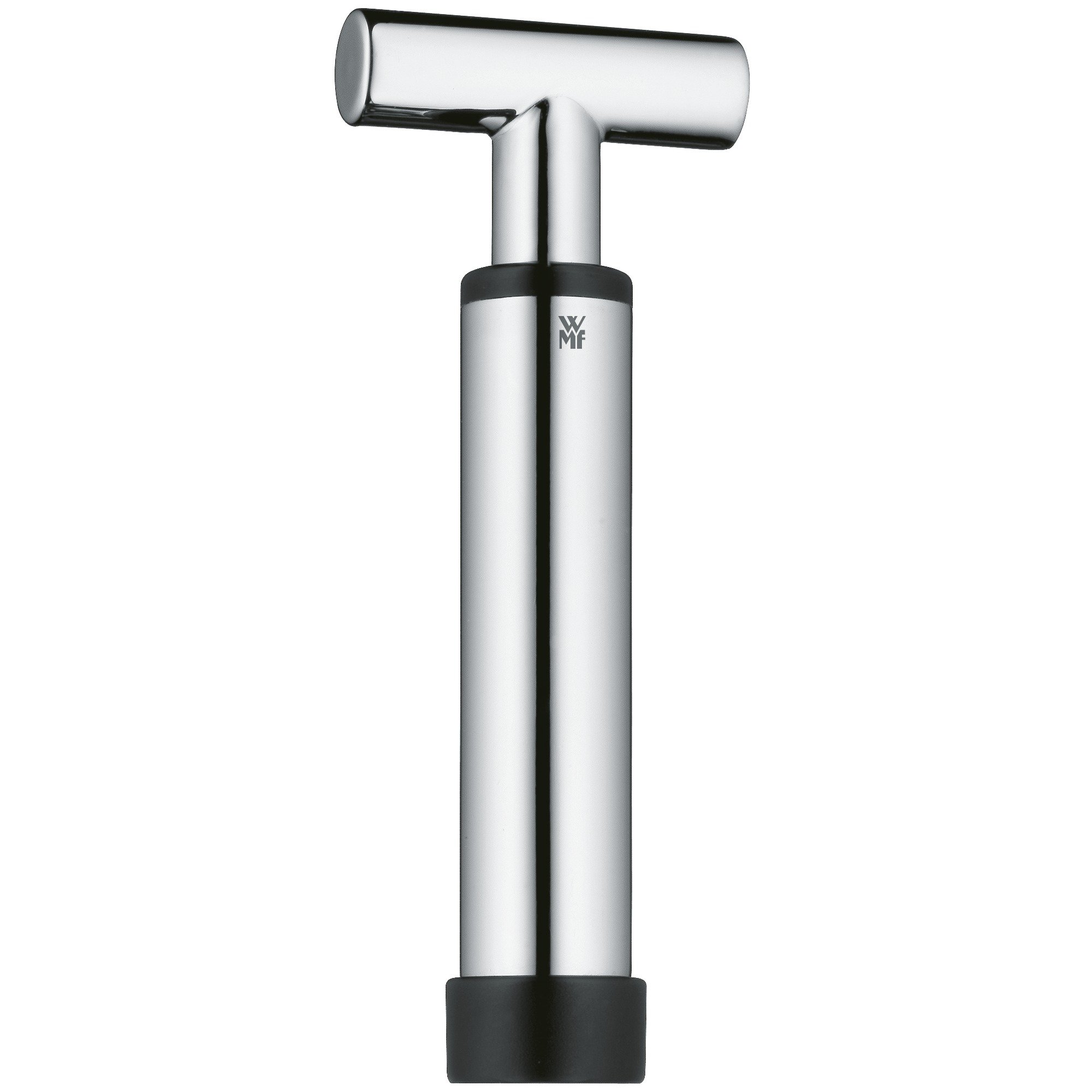 WMF Stainless Steel Wine Pump with 2 Stoppers - Vacuum-Seal Technology for Preserving Wine Freshness up to 7 Days