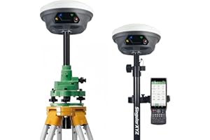 E1 GNSS Survey Equipment 20 Hours Endurance RTK GPS with IMU Rover & Base Handheld Collector with RTK Survey Software Surveyi