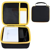 RIYADAone Case for Kodak Dock Plus 4PASS/Dock Premium 4x6 Photo Printer | Hard Shell Shockproof, Removable Baffle, Mesh Bag Organizer, Portable Instant Photo Printer Storage