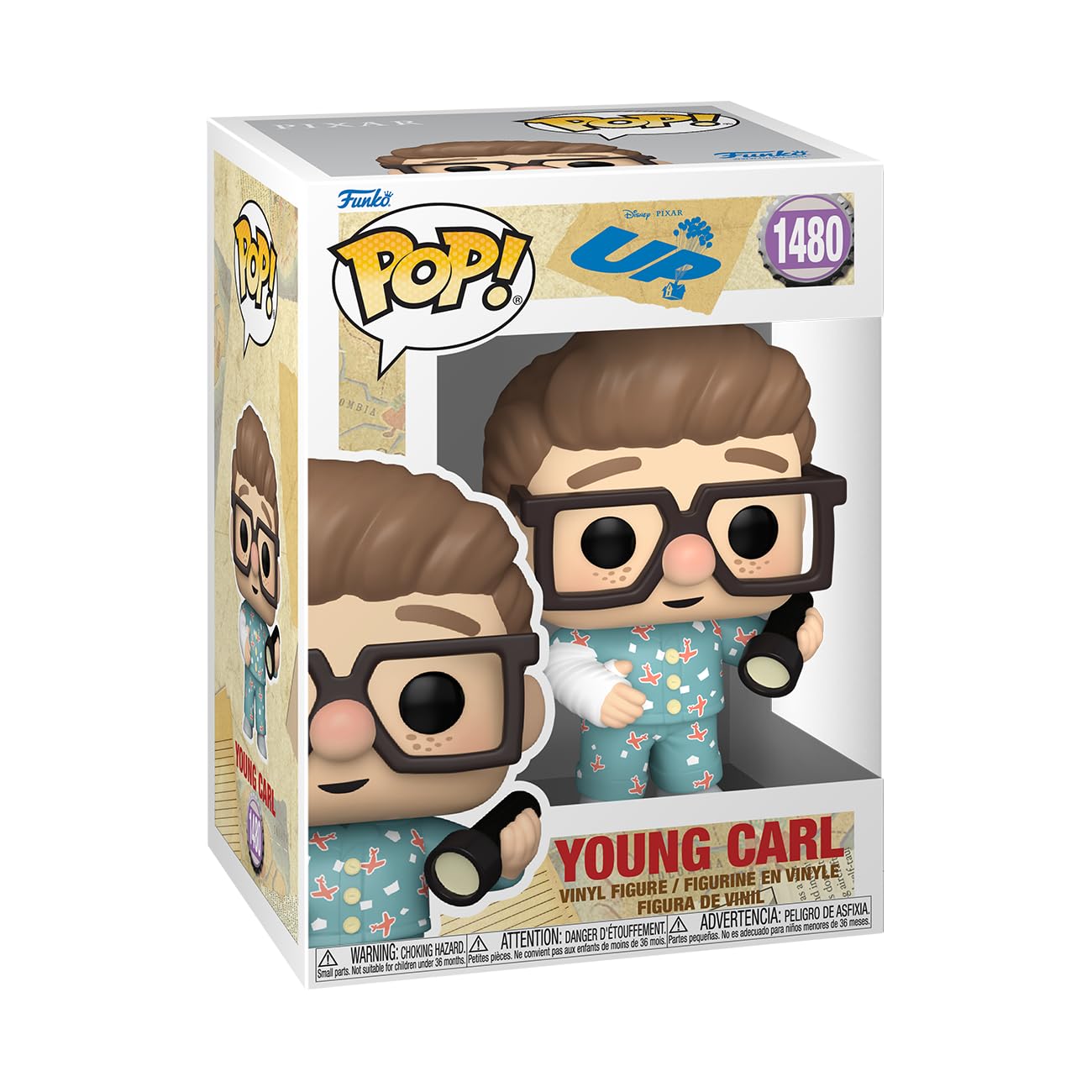 Funko Pop! Disney: UP – Young Carl​ - up - Collectable Vinyl Figure - Gift Idea - Official Merchandise - Toys for Kids & Adults - Movies Fans - Model Figure for Collectors and Display