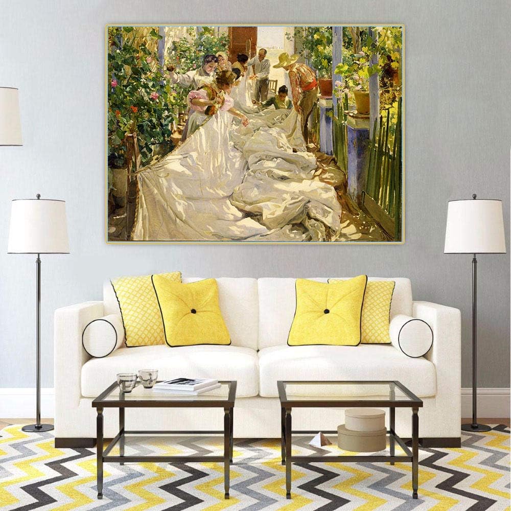 Amazon シトンホアキンソローリャ 帆を縫う キャンバスアート油絵アートワークポスター画像背景壁の装飾家の装飾68x50cmフレームなし アートフレーム ポスター オンライン通販 Amazon シトンホアキンソローリャ 帆を縫う キャンバスアート油絵アートワークポスター画像背景壁の装飾家の装飾68x50cmフレームなし アートフレーム ポスター オンライン通販