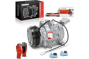 A-Premium Air Conditioner AC Compressor with Clutch Compatible with Mazda 3 2004-2009, 3 Sport 2009-2009, 5 2006-2010, 2.0L 2