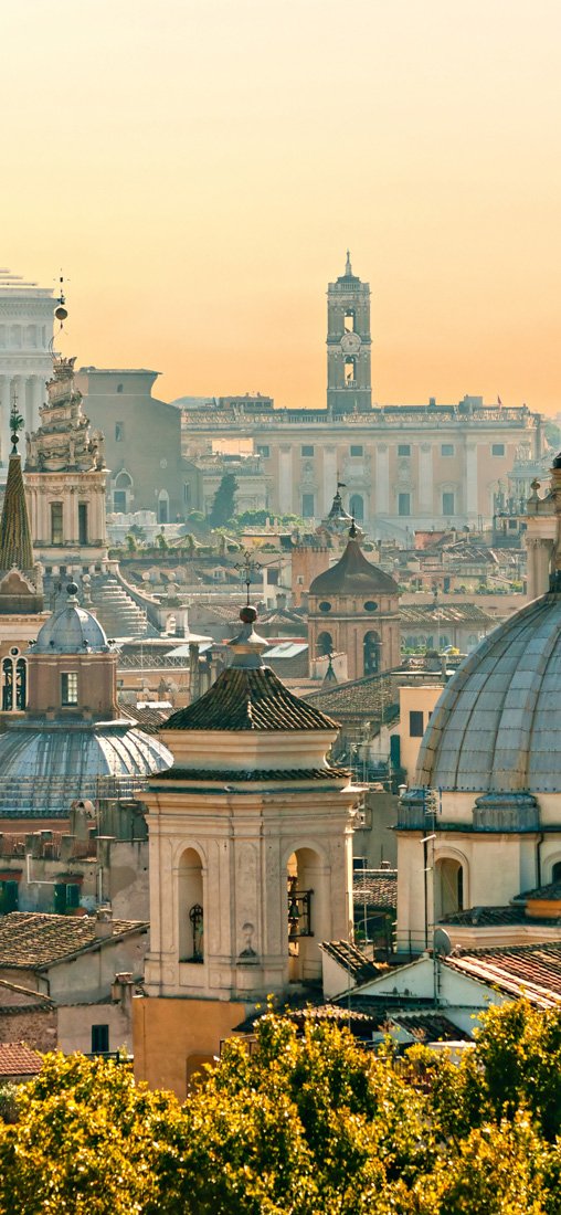 PeelitStickit Famous Rome Buildings and Cities Wallpaper Design, Wall Mural ID-003, vinyl