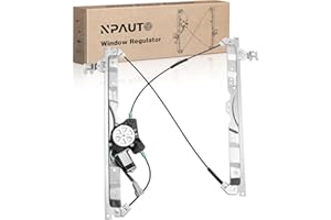 NPAUTO Front Right Passenger Side Power Window Regulator with Motor Replacement for 04-15 Nissan Titan, Nissan Armada, Infiniti QX56, 2004 2005 2006 2007 2008 2009 2010 2011 2012 2013 2014 2015, 748-525