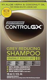 Just For Men Control GX Reducing Shampoo Grey Hair Coconut Oil Aloe Unscented view 6