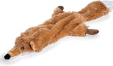Petface Woodland Critters Small Dog Toys Pack of 4 Racoon Fox Squeaky view 5