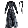 AGLAYOUPIN Adult Mo Ran Black Hanfu Tian Guan Ci Fu He Xuan Cosplay Costume Mens Battle Suit