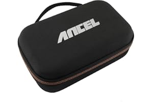 ANCEL Protective Case Storage Bag for OBD2 Scanner Code Reader Diagnostic Scan Tool Battery Tester