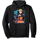 Naruto Shippuden Naruto Kanji Frame Pullover Hoodie