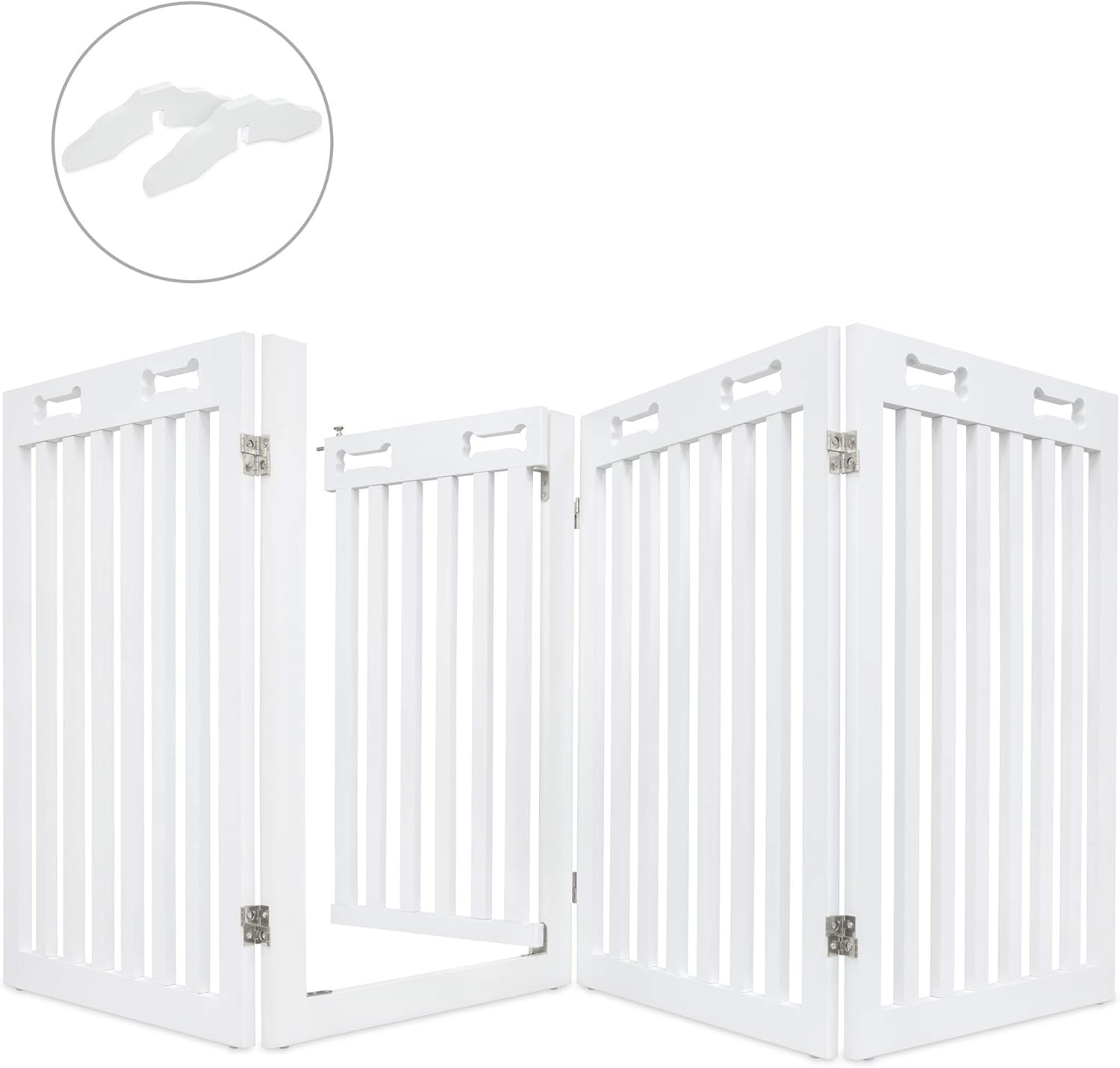 pet baby gate walk through