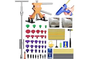 Super PDR Car Dent Removal Tools, Dent Puller Kit with Dent Lifter, Slide Hammer & 100W Glue Gun Can Removal 95% of Car Dents in 30 Minutes for Car Hail Damage and Door Dings Repair