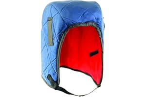 OccuNomix Blue and Red 100% Quilted NylonTricot Hot Rods 3 Layer Classic Regular Length Winter Liner with Fleece Lining, Dupo