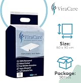 ViraCare 50 x Incontinence Bed Pads 60x90cm 2x25 Self-Adhesive Tabs view 2