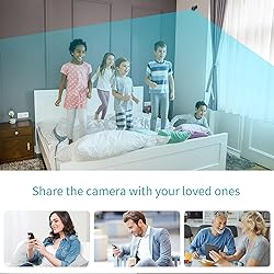 KFK Hidden Spy Camera,1080P Wireless Mini WiFi