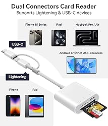 SD Card Reader for iPhone iPad, Oyuiasle Digital