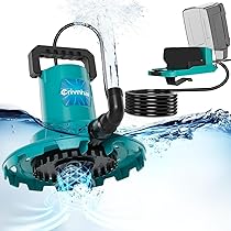 Cordless Water Pump For Makita 18V Batteries - 1320GPH Submersible Pump For Pools & Flooding