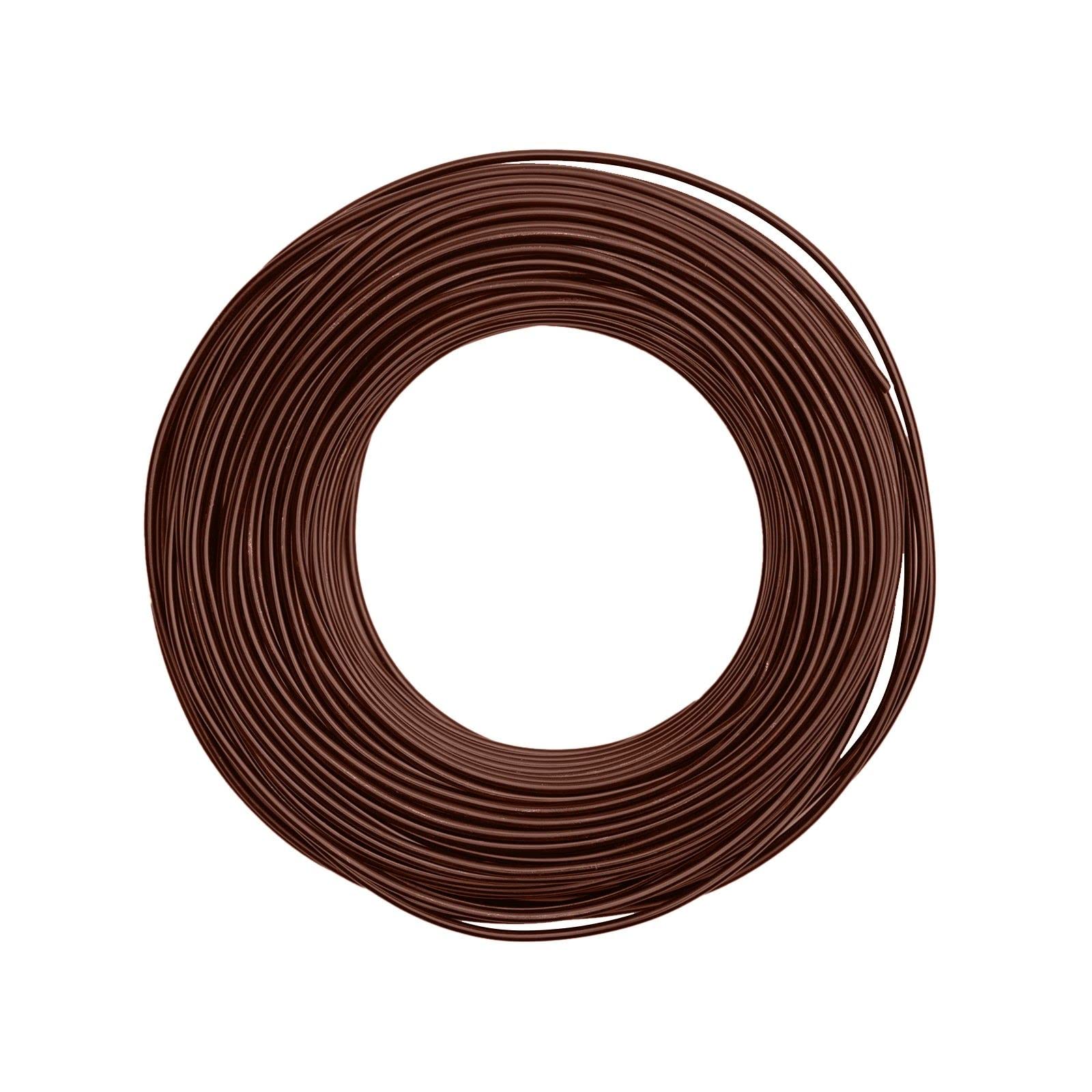 Vaessen Creative Aluminium Wire, Brown, One Size