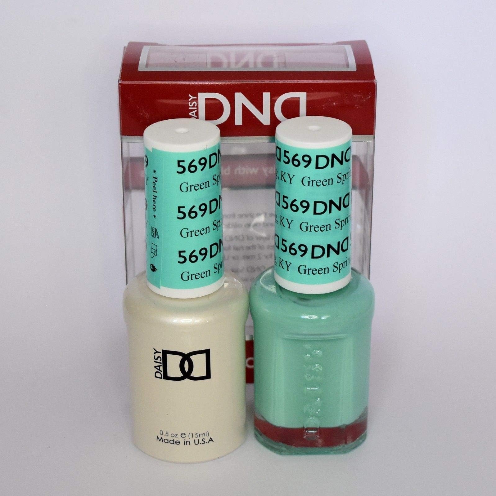 DND Gel & Matching Polish Set (569 - Green spring, KY)
